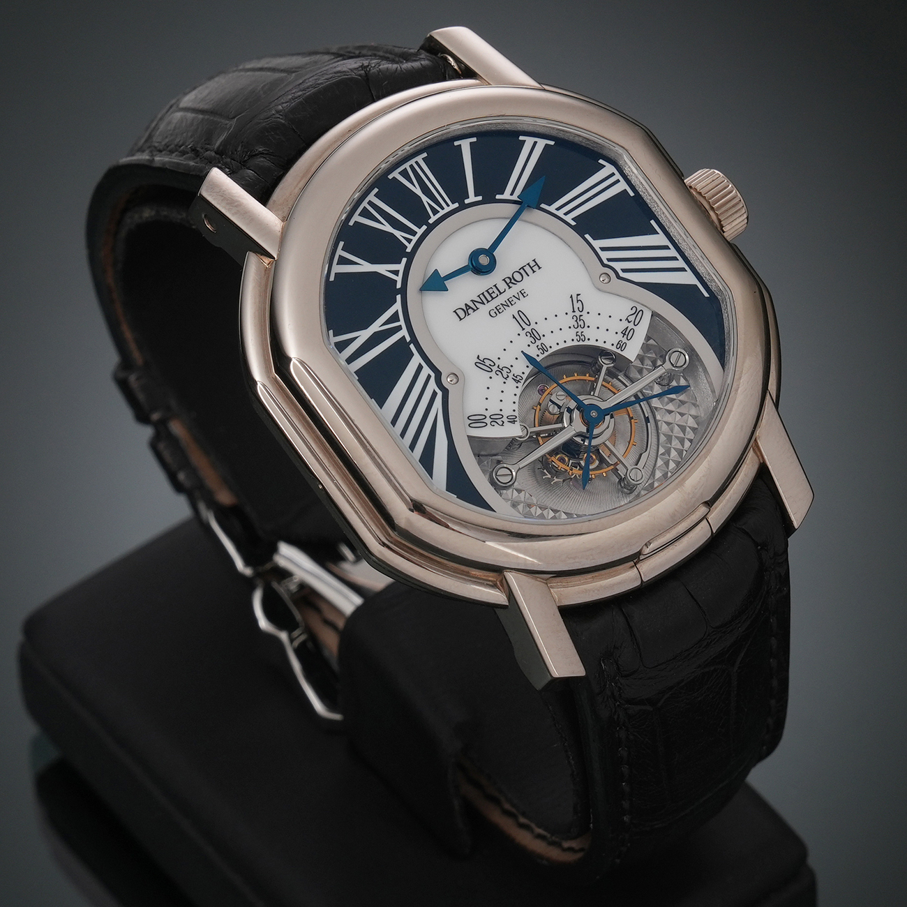 Daniel Roth Masters Tourbillon 8-Day 18K White Gold Men's Watch,